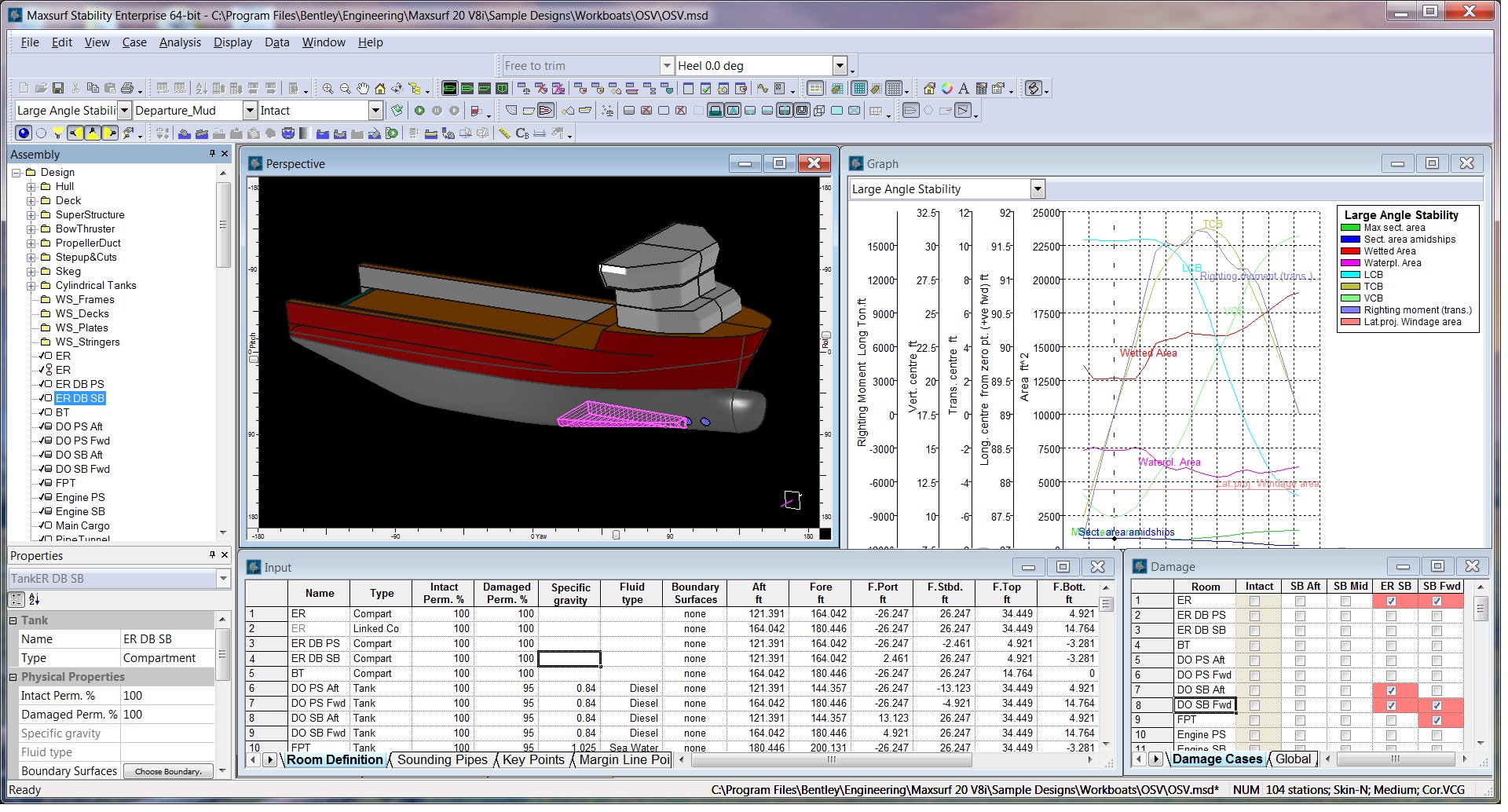 Ship Stability Calculation Software