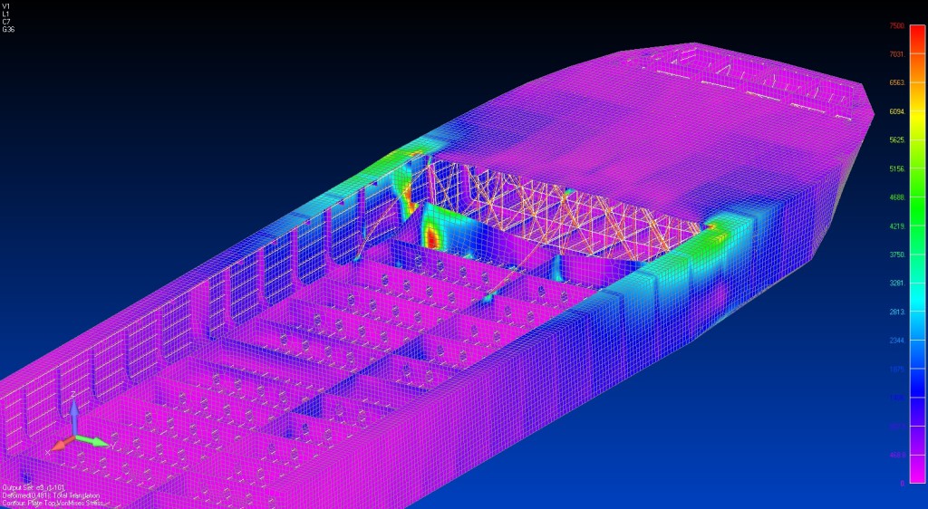 NX Nastran FEMAP Engineering Analyis Tool from Charleston Marine Consulting