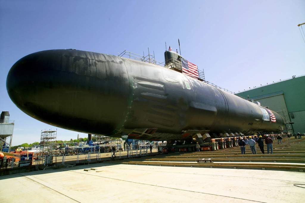 Nuclear Submarine Near Completion