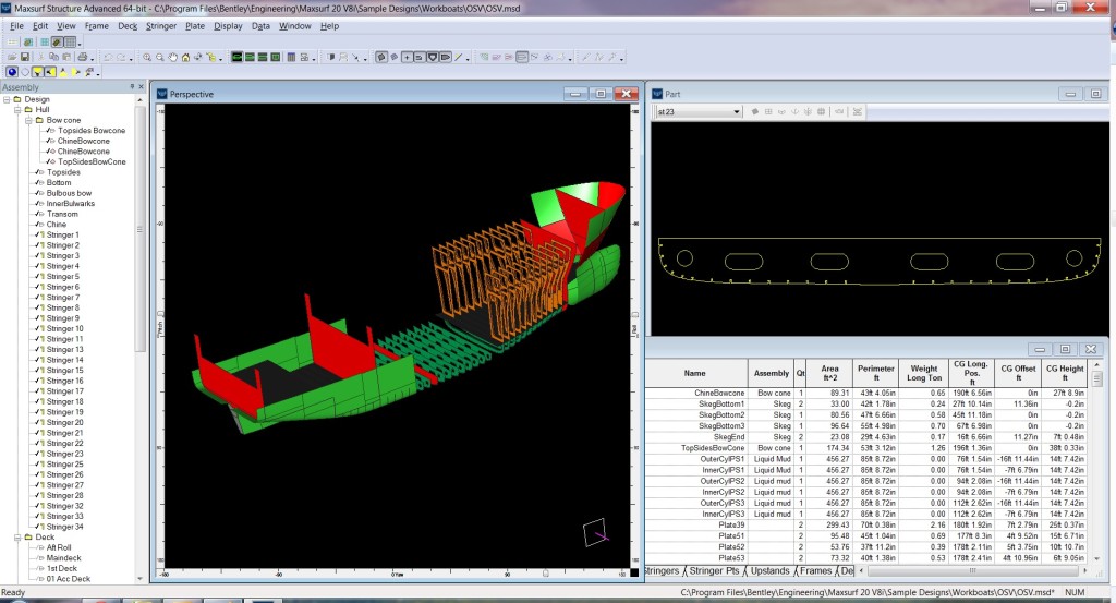 Maxsurf Compliments ShipConstructor