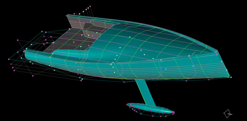 Maxsurf NURB Control Net Example