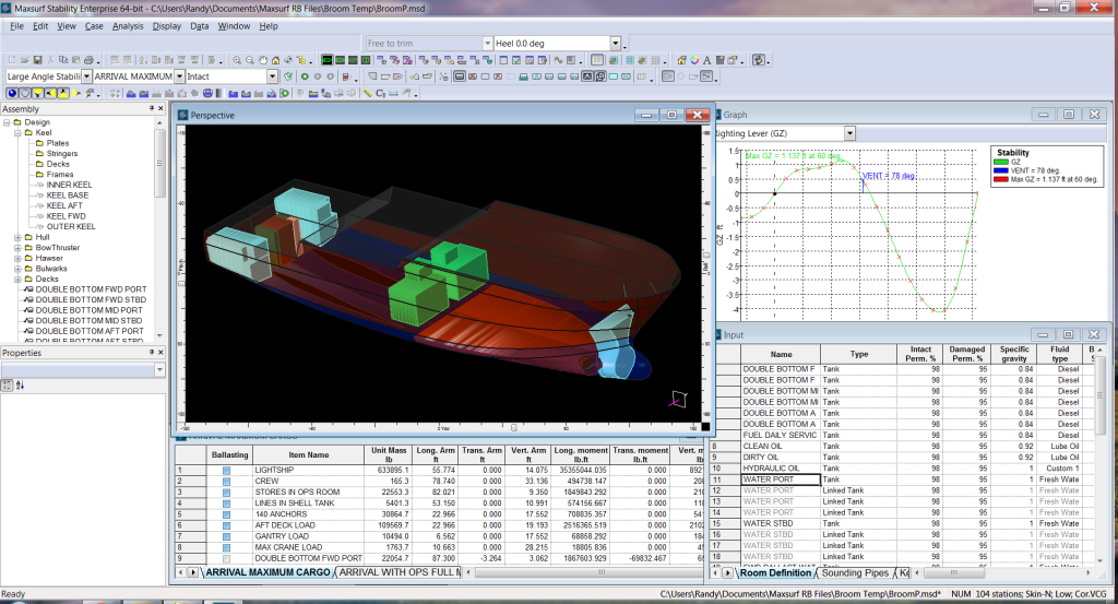 Maxsurf Naval Architect's Best Tool for Design of Offshore Supply Vessel