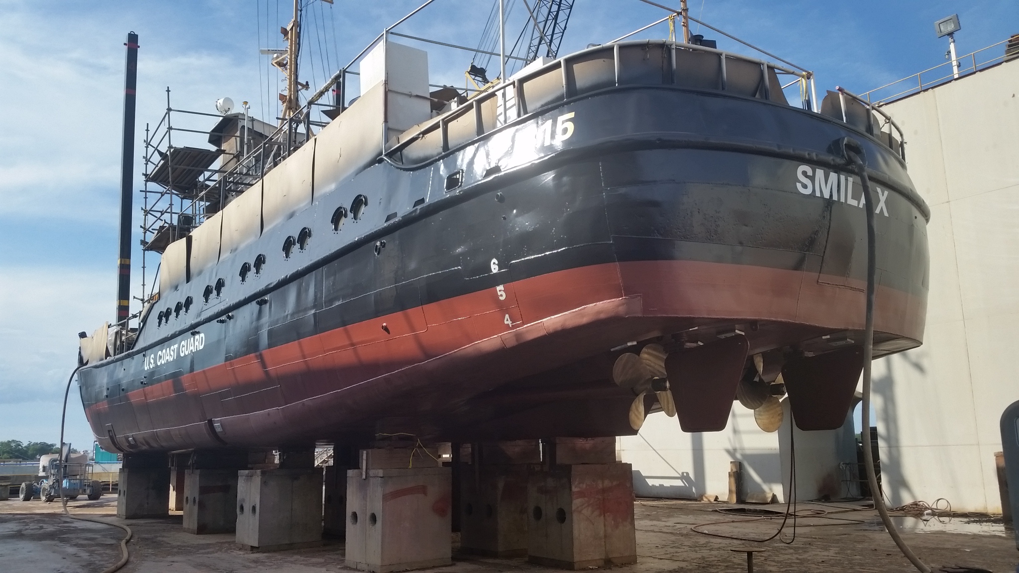 USCGC FEA HULL STEEL